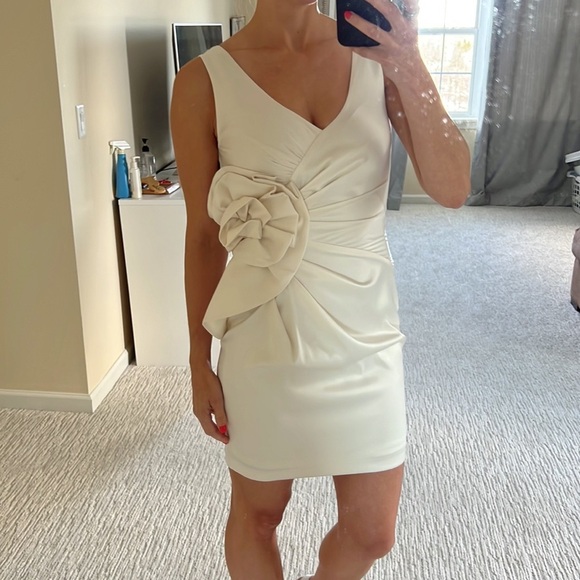 Max & Cleo Dresses & Skirts - Max and Cleo wedding rehearsal White dress Size 0